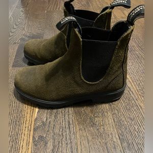 Blundstone 1615 Suede Chelsea Boots Sz 4 AUS US 7